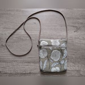 Maruca Two Pouch Crossbody Floral Bag- Made In Colorado